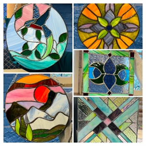 Stained Glass Panel