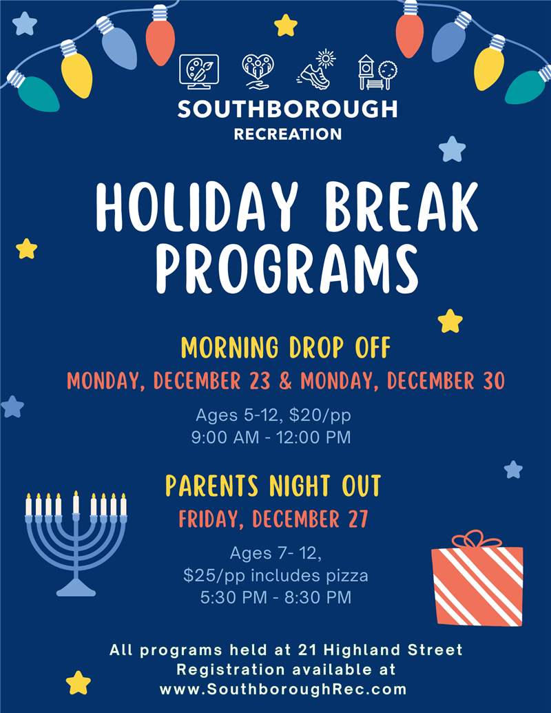 Holiday Break Flyer