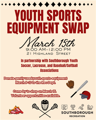 Youth Sports Equipment Swap
